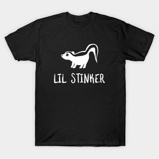 Lil Stinker Skunk for Skunk Lovers T-Shirt by Mochi Merch